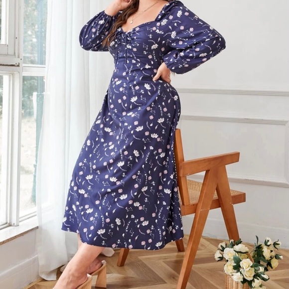 MIDI DRESS 👗 NWOT - Picture 4 of 7